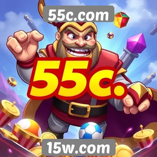Avaliação da variedade de jogos disponíveis em 55c.com