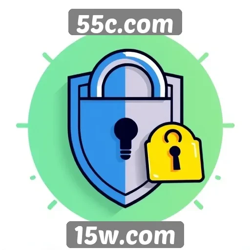 Recursos de segurança no site 55c.com